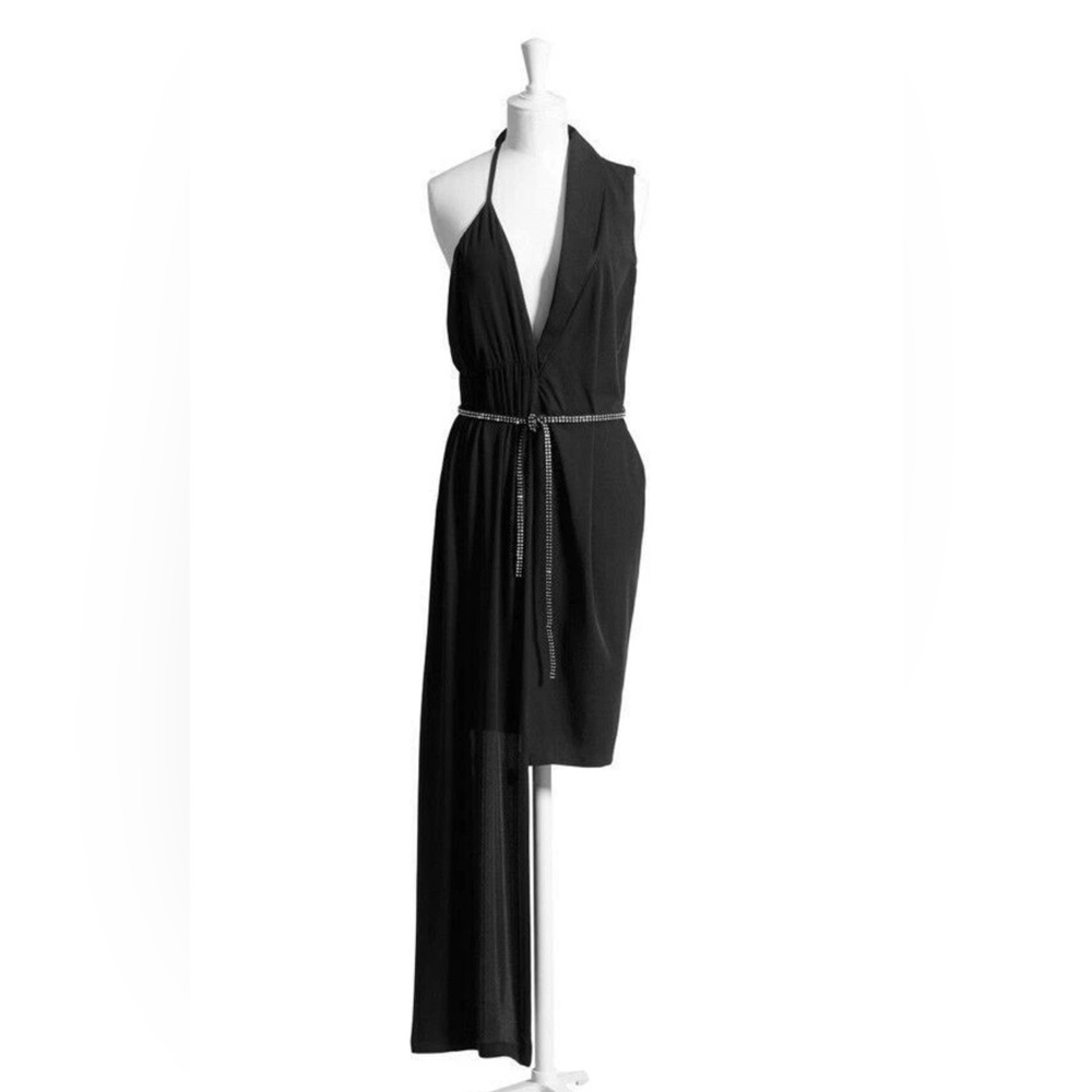 Maison Martin Margiela Black Re-Edition Dress size 12 for h &m asymmetric dress